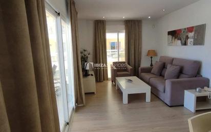 Living room of Flat for sale in Sant Josep de sa Talaia  with Air Conditioner and Swimming Pool