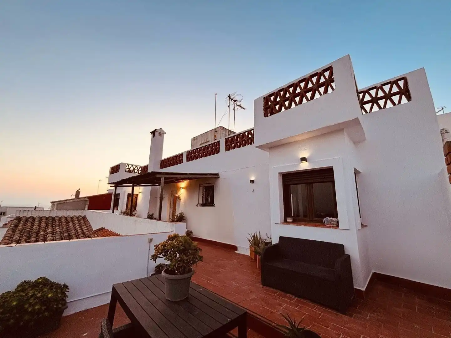 Terrace of Flat for rent in Tarifa  with Terrace, Furnished and Pets allowed