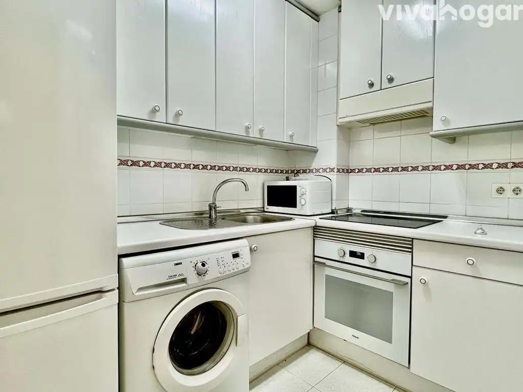 Cocina de Piso de alquiler en Madrid con Aire acondicionado y Calefacción