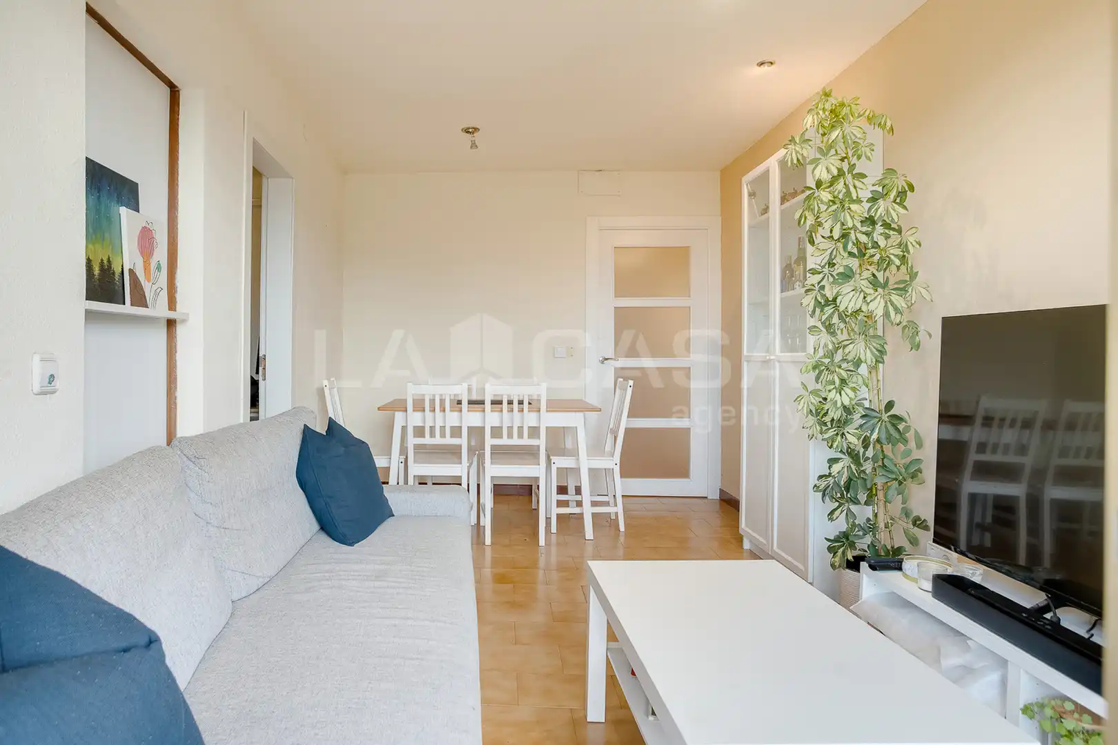 Sala de estar de Piso en venta en Sant Adrià de Besòs con Balcón