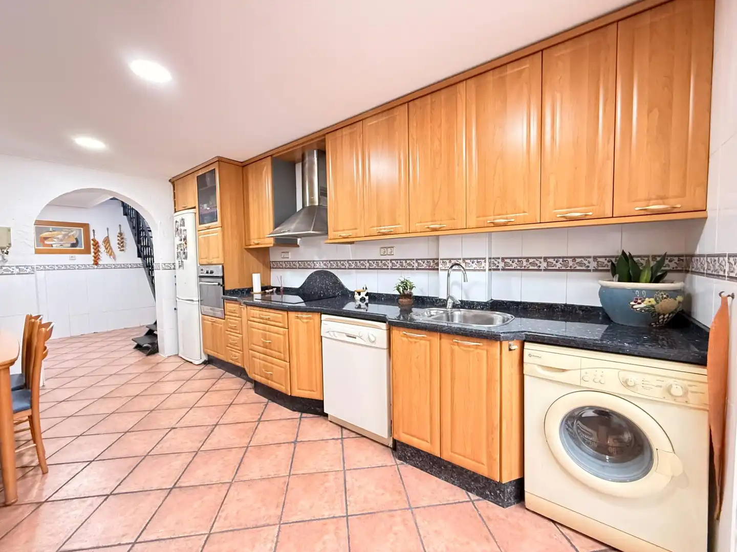 Kitchen of Houses for sale in Alicante / Alacant  with Air Conditioner, Heating and Terrace