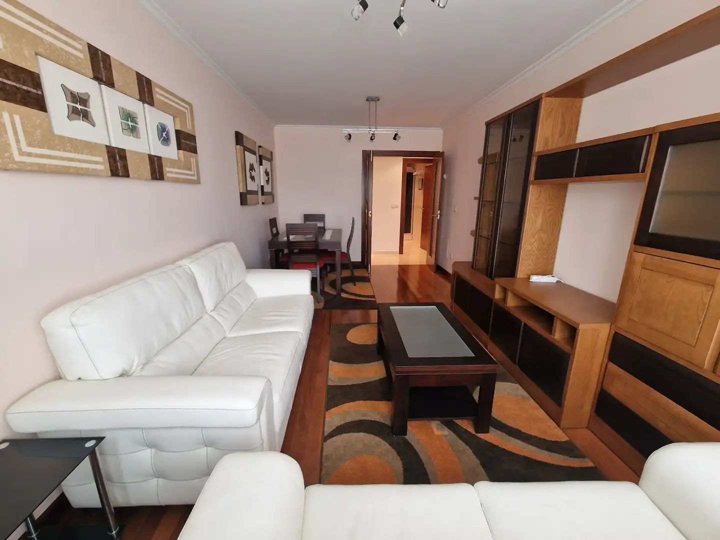 Living room of Flat for rent in Narón  with Heating, Terrace and Storage room