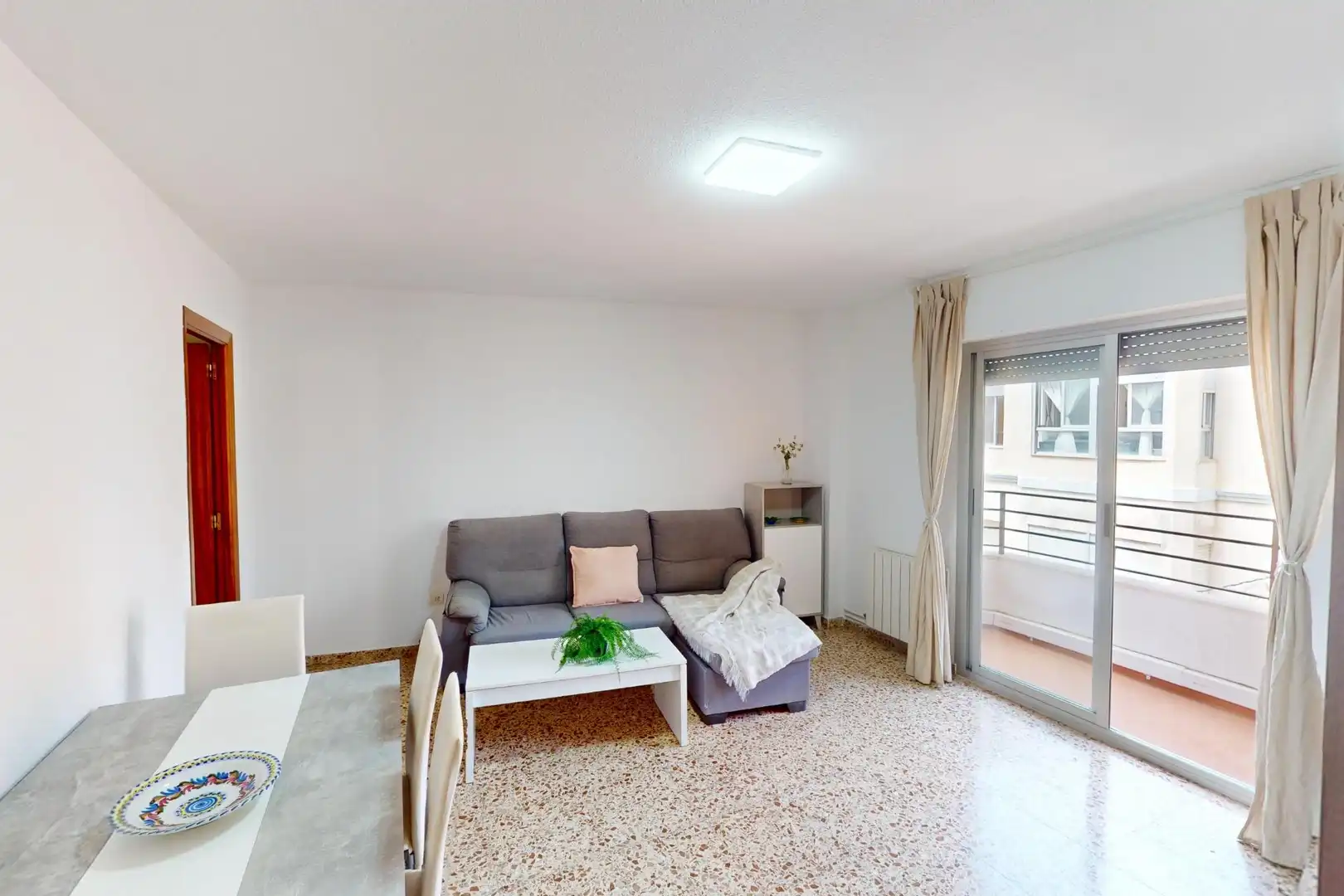 Living room of Flat for sale in Castellón de la Plana / Castelló de la Plana  with Heating, Terrace and Balcony
