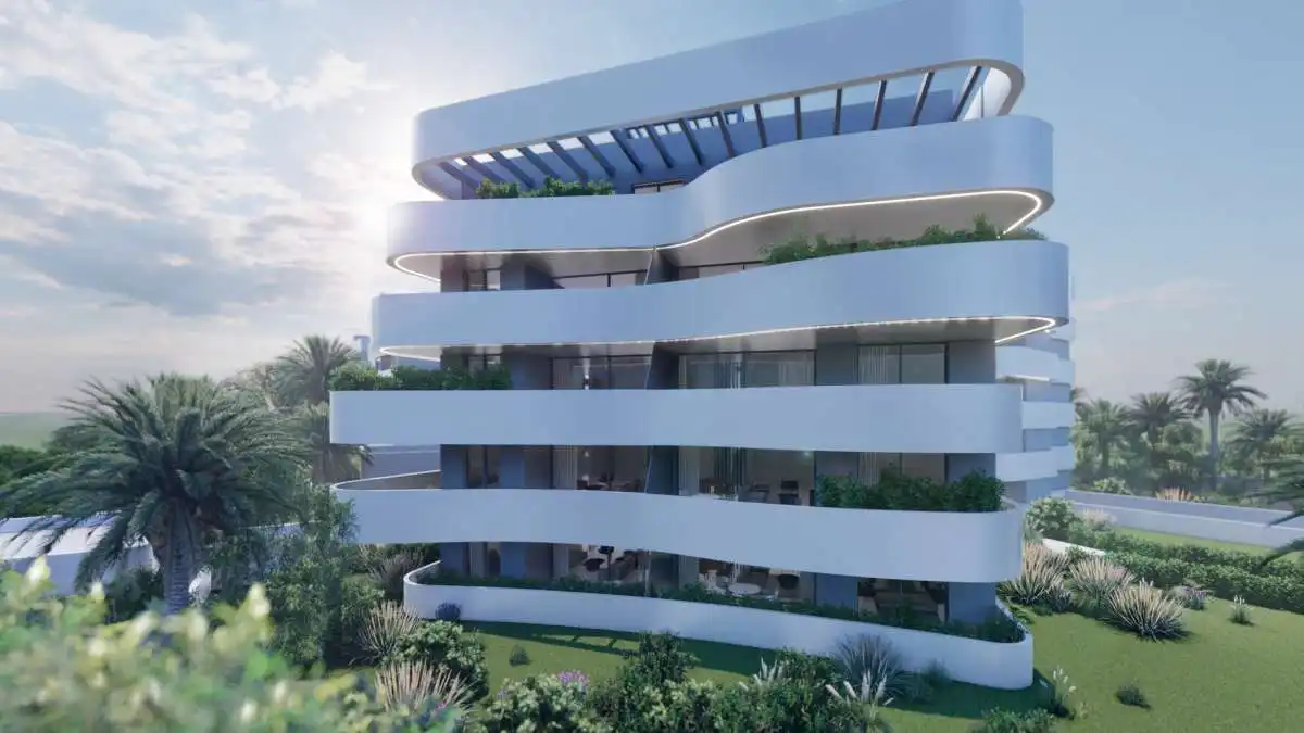 Vista exterior de Ático en venta en Guardamar del Segura con Piscina comunitaria