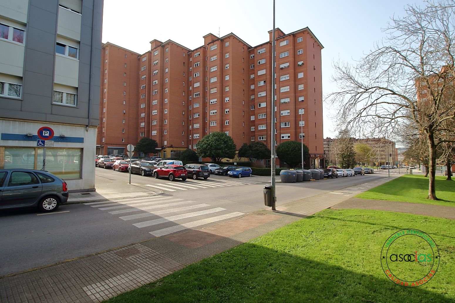 Exterior view of Flat for sale in Gijón   with Heating and Parquet flooring