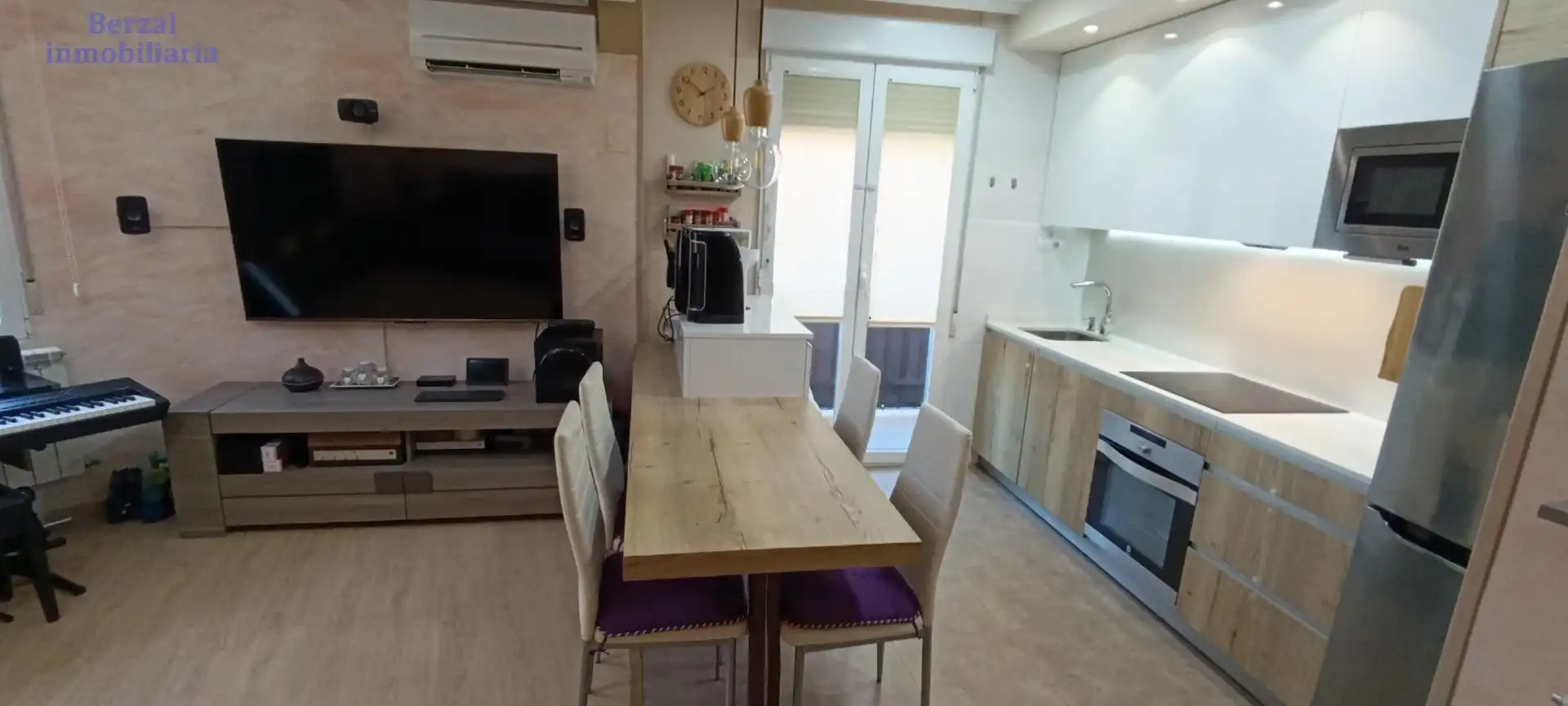 Küche von Wohnung zum Verkauf in  Logroño mit Klimaanlage, Heizung und Terrasse