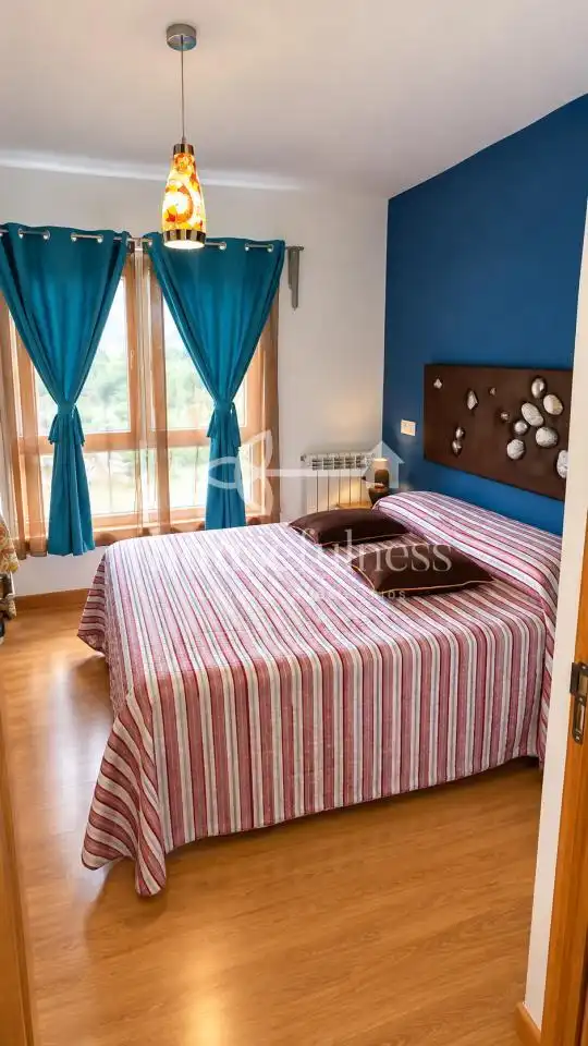Schlafzimmer von Country house zur Miete in Ferrol mit Heizung, Privatgarten und Terrasse