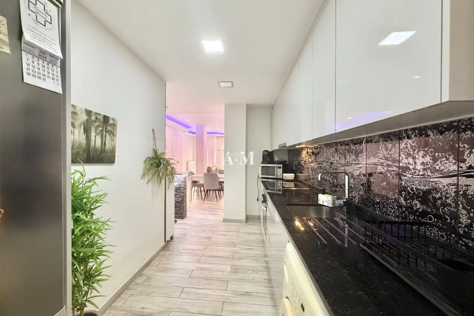 Cocina de Planta baja de alquiler en Torrevieja con Aire acondicionado, Calefacción y Terraza