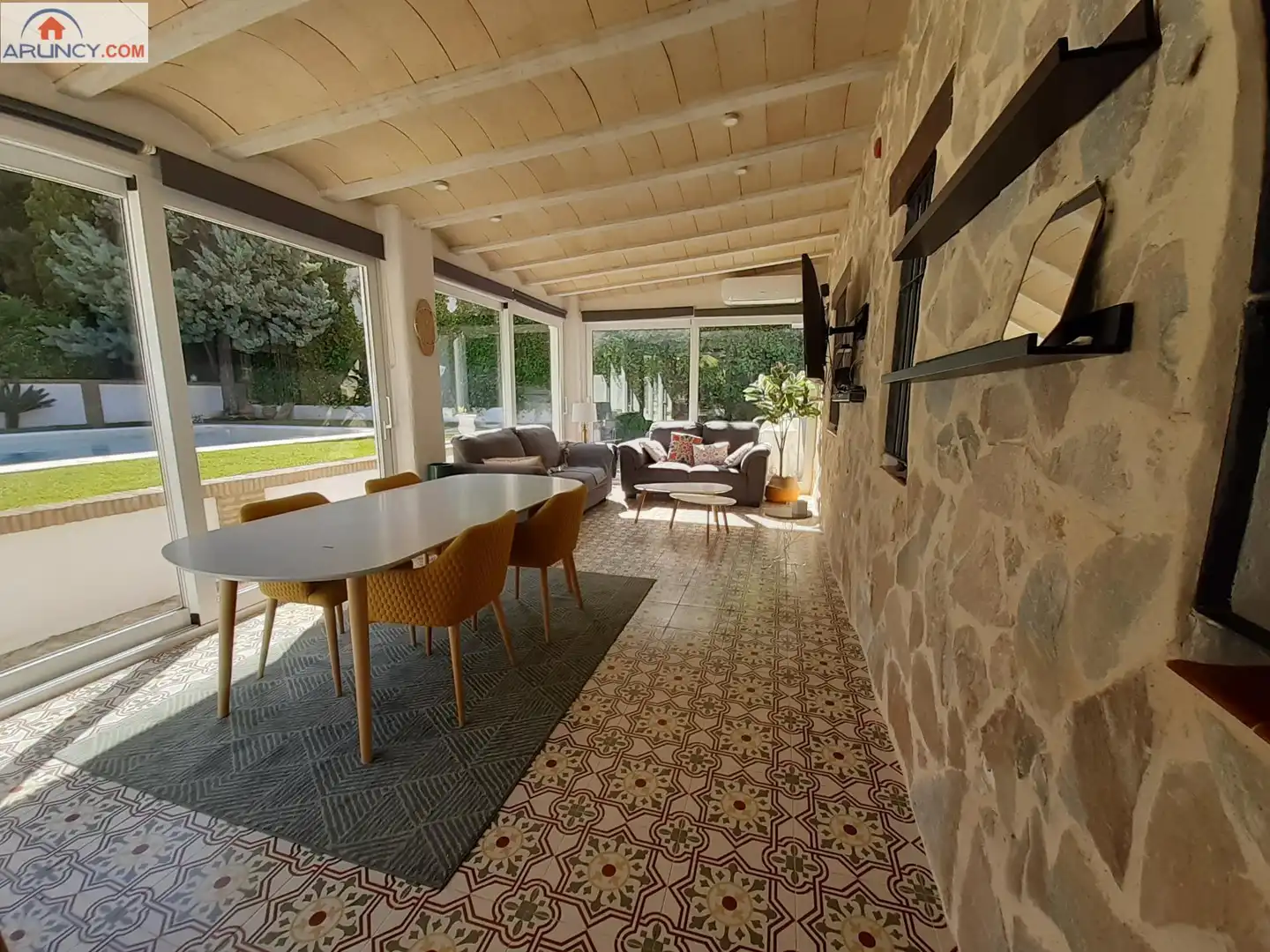 Terraza de Piso de alquiler en Montequinto con Aire acondicionado, Jardín privado y Terraza