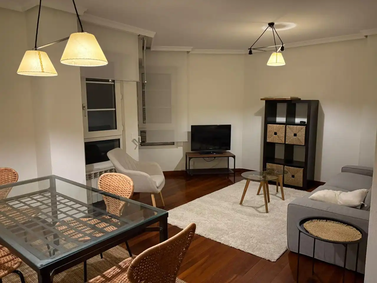 Sala de estar de Piso de alquiler en Santander con Amueblado