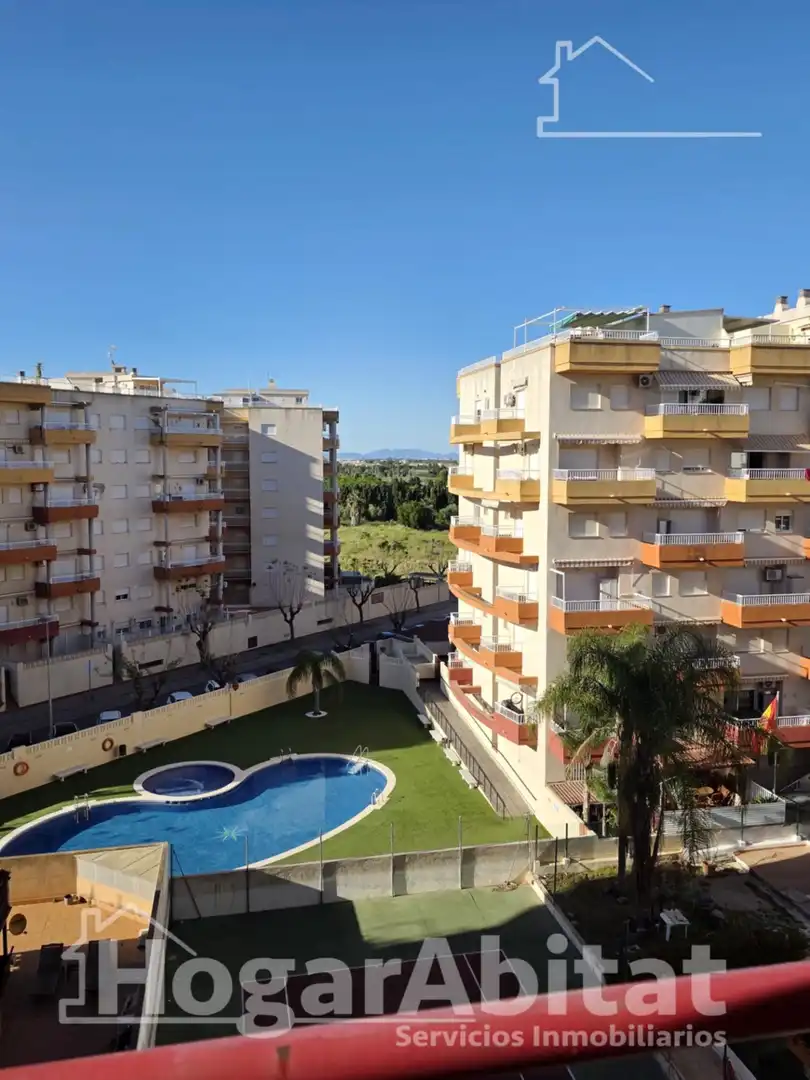 Exterior view of Flat for sale in Canet d'En Berenguer  with Air Conditioner, Terrace and Storage room