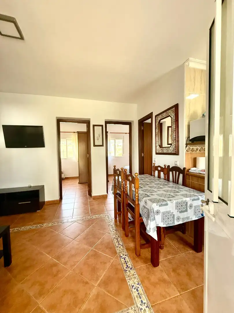 Menjador de Finca rústica en venda en Tarifa amb Aire condicionat, Jardí privat i Traster