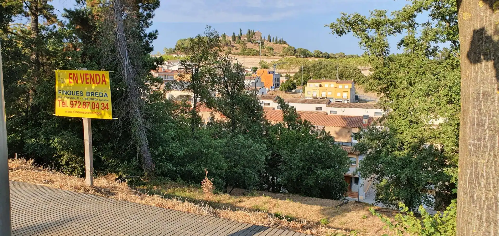 Terreno residencial en venta en Hostalric