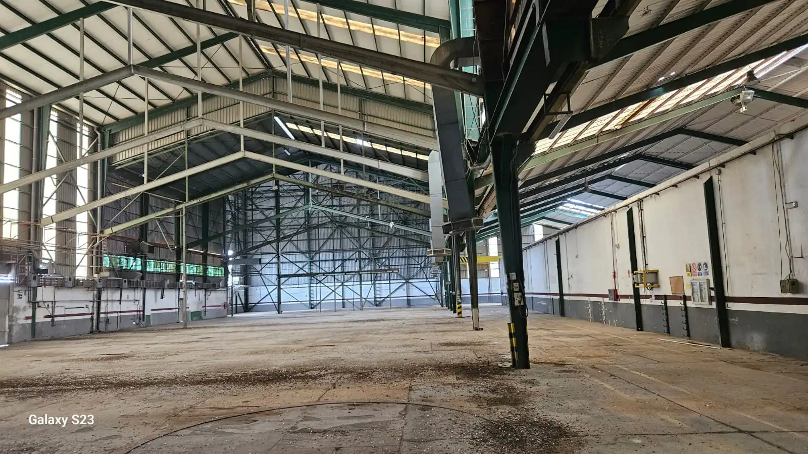 Vista exterior de Nave industrial en venta en La Mojonera con Alarma