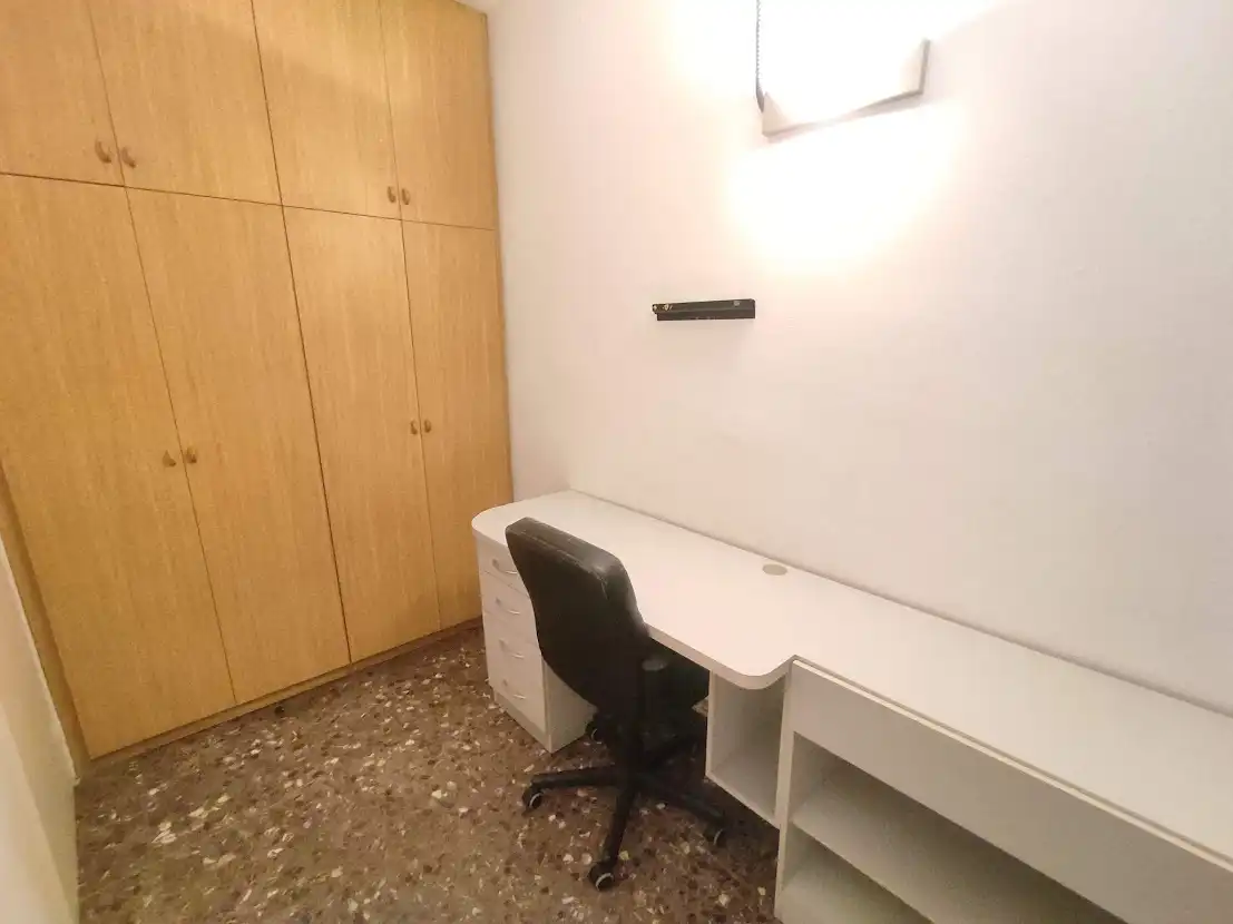 Schlafzimmer von Wohnung zur Miete in Barcelona mit Klimaanlage, Möbliert und Waschmaschine