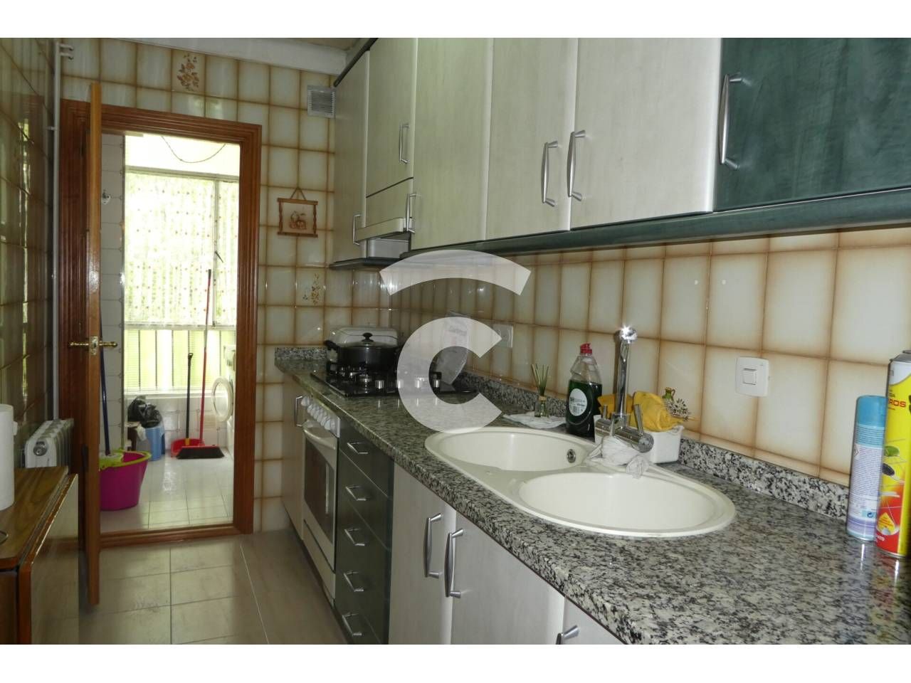 Kitchen of Flat for sale in Vic  with Heating and Parquet flooring