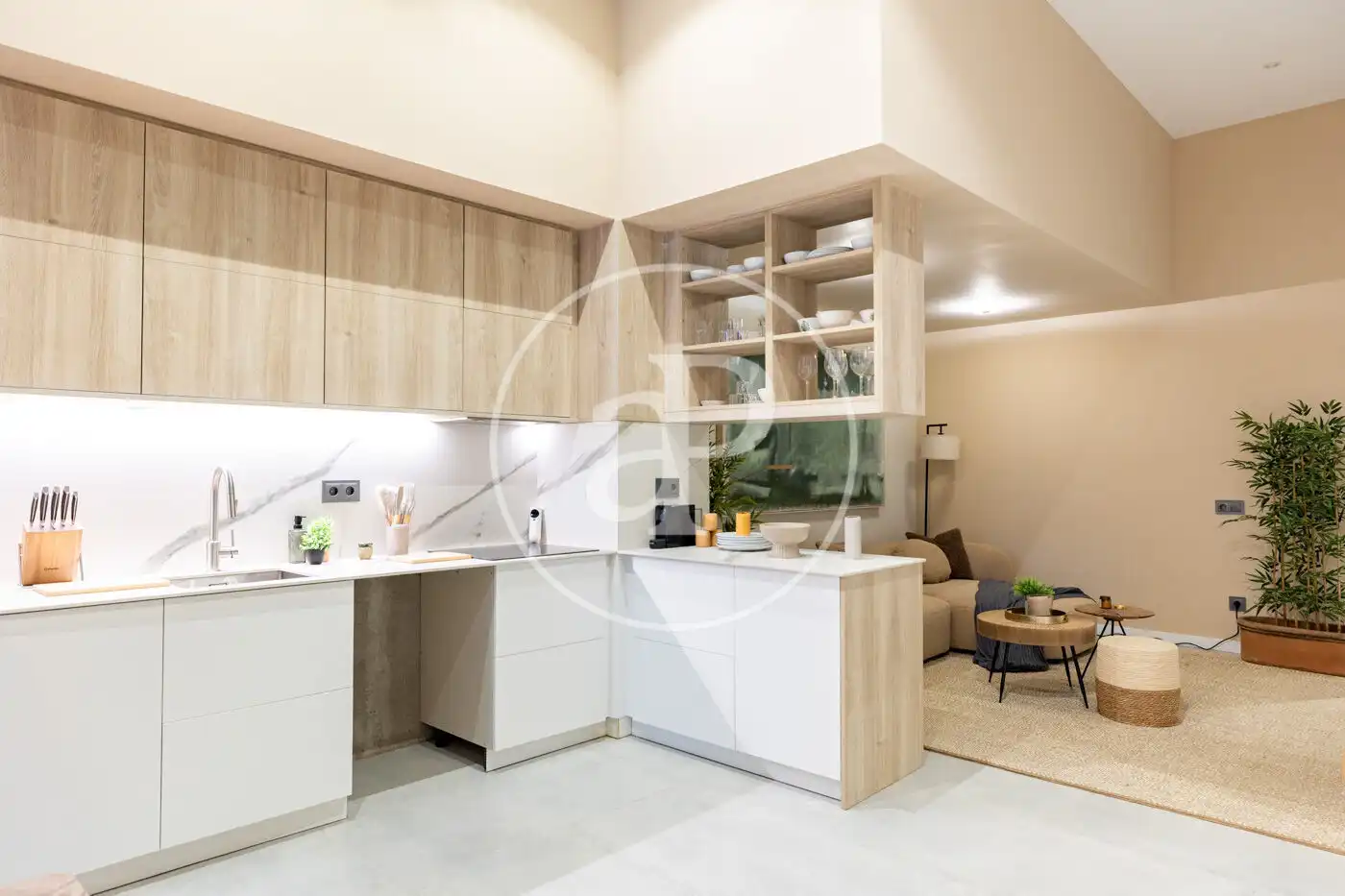 Cocina de Loft en venta en Barcelona con Aire acondicionado, Calefacción y Amueblado