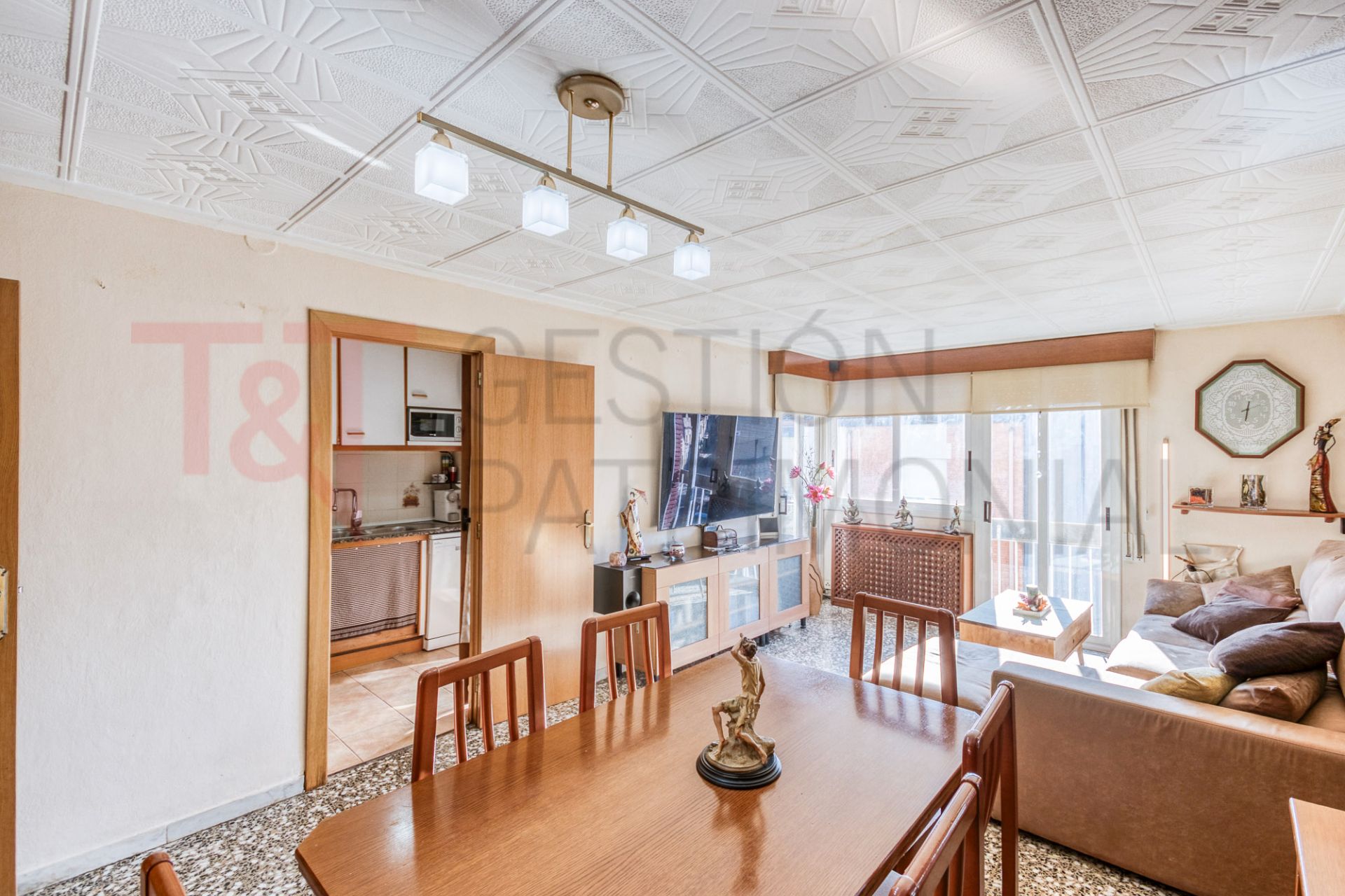 Living room of Attic for sale in Sant Celoni  with Heating, Oven and Balcony