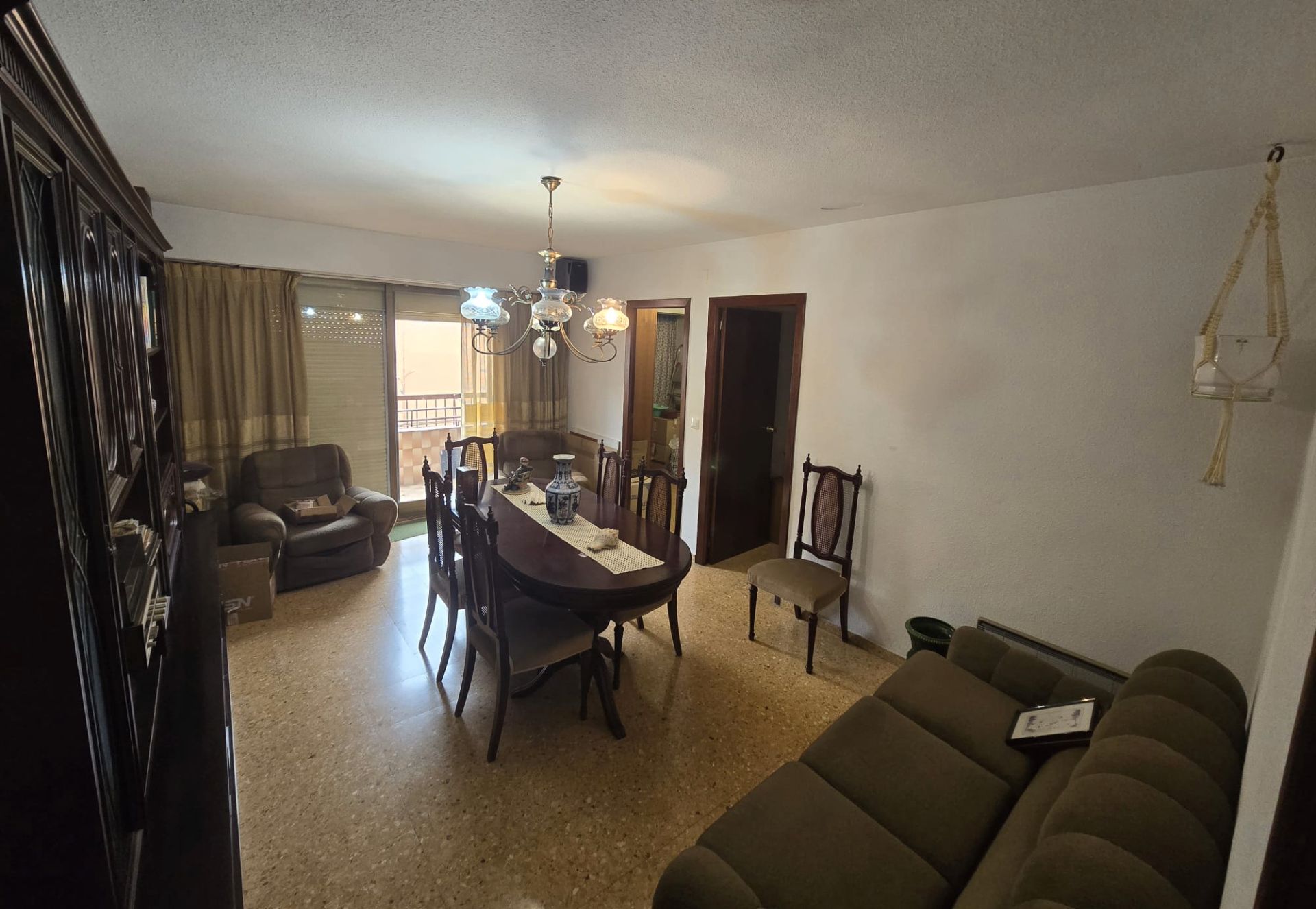 Menjador de Pis en venda en  Valencia Capital amb Balcó