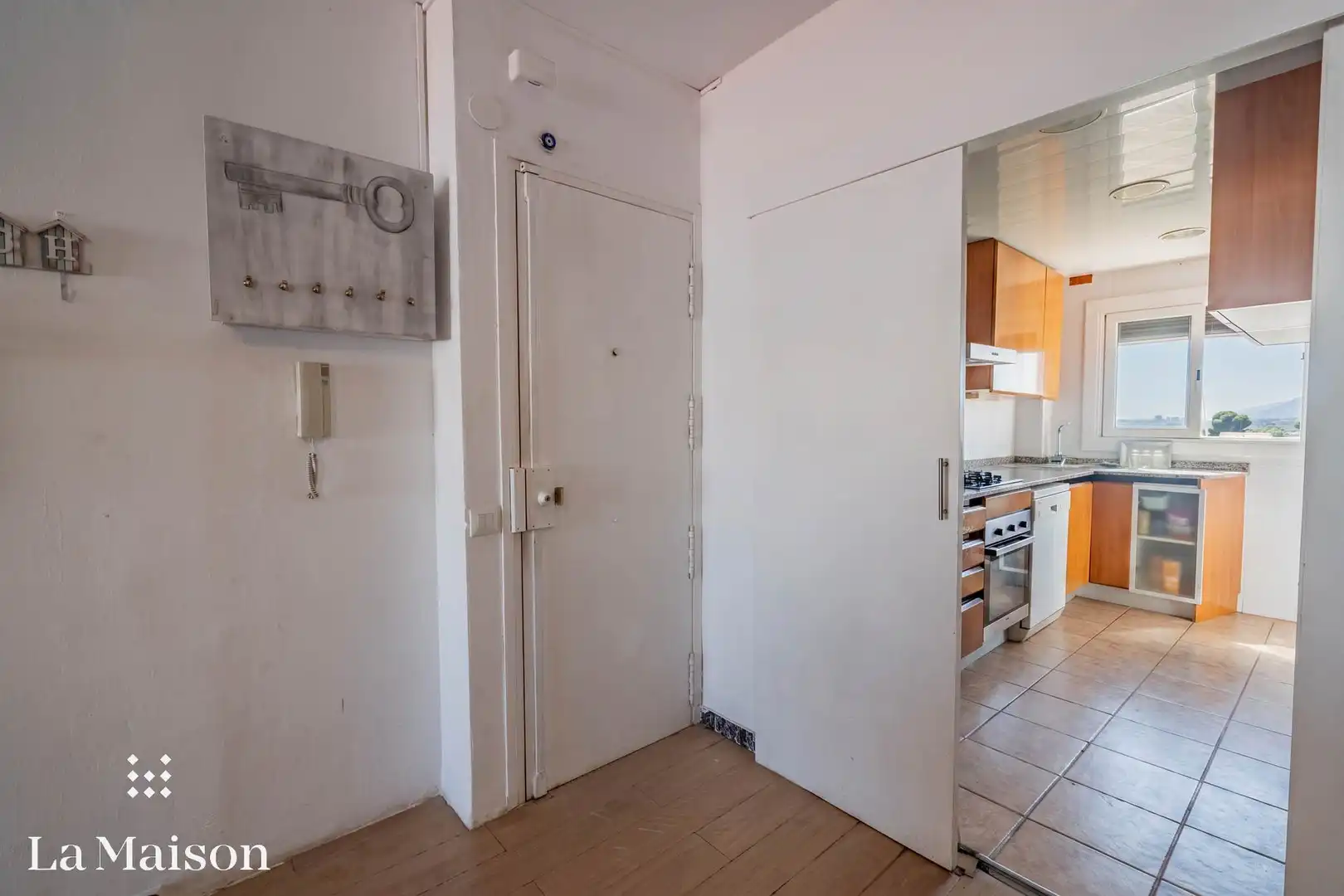 Kitchen of Flat for sale in Sant Andreu de Llavaneres  with Private garden, Terrace and Balcony