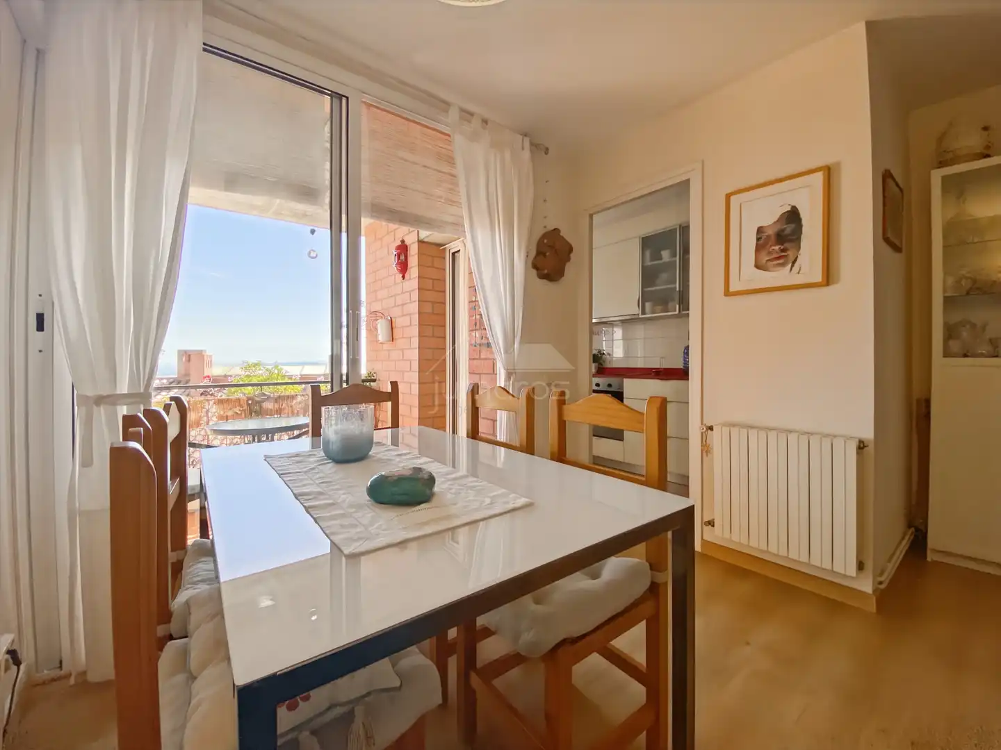 Comedor de Piso en venta en Palau-saverdera con Aire acondicionado, Calefacción y Terraza