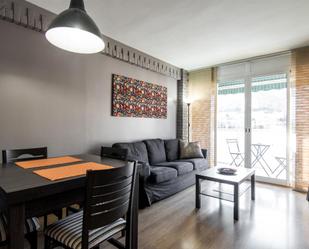 Sala d'estar de Apartament de lloguer en  Barcelona Capital amb Aire condicionat