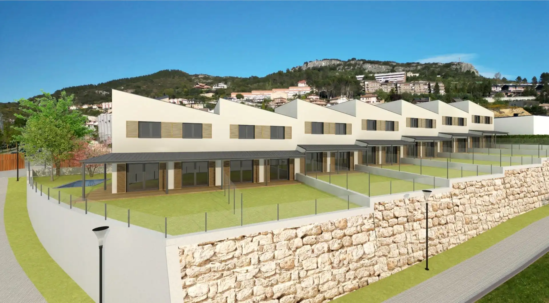 Vista exterior de Casa o chalet en venta en Estella / Lizarra con Calefacción y Jardín privado