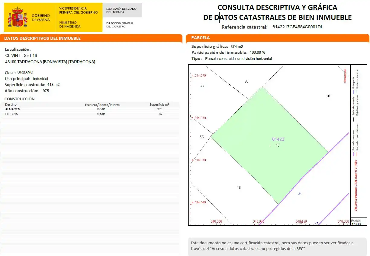 Industrial building for sale in Calle Vint-i-Set 16 16, imagen 33