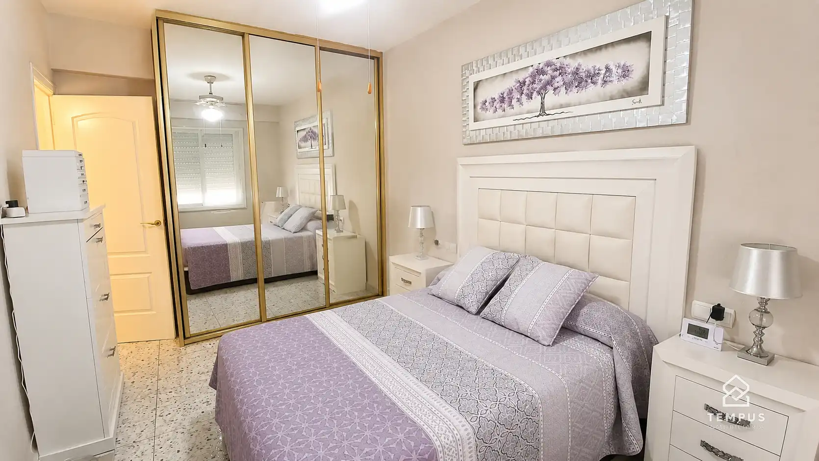 Bedroom of Flat for sale in Córdoba  with Air Conditioner, Terrace and Furnished