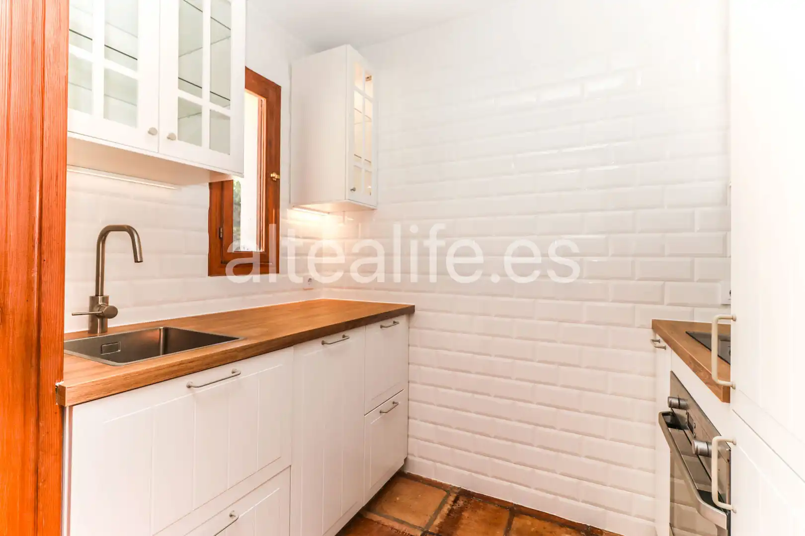 Cocina de Apartamento en venta en Altea con Aire acondicionado, Terraza y Piscina comunitaria