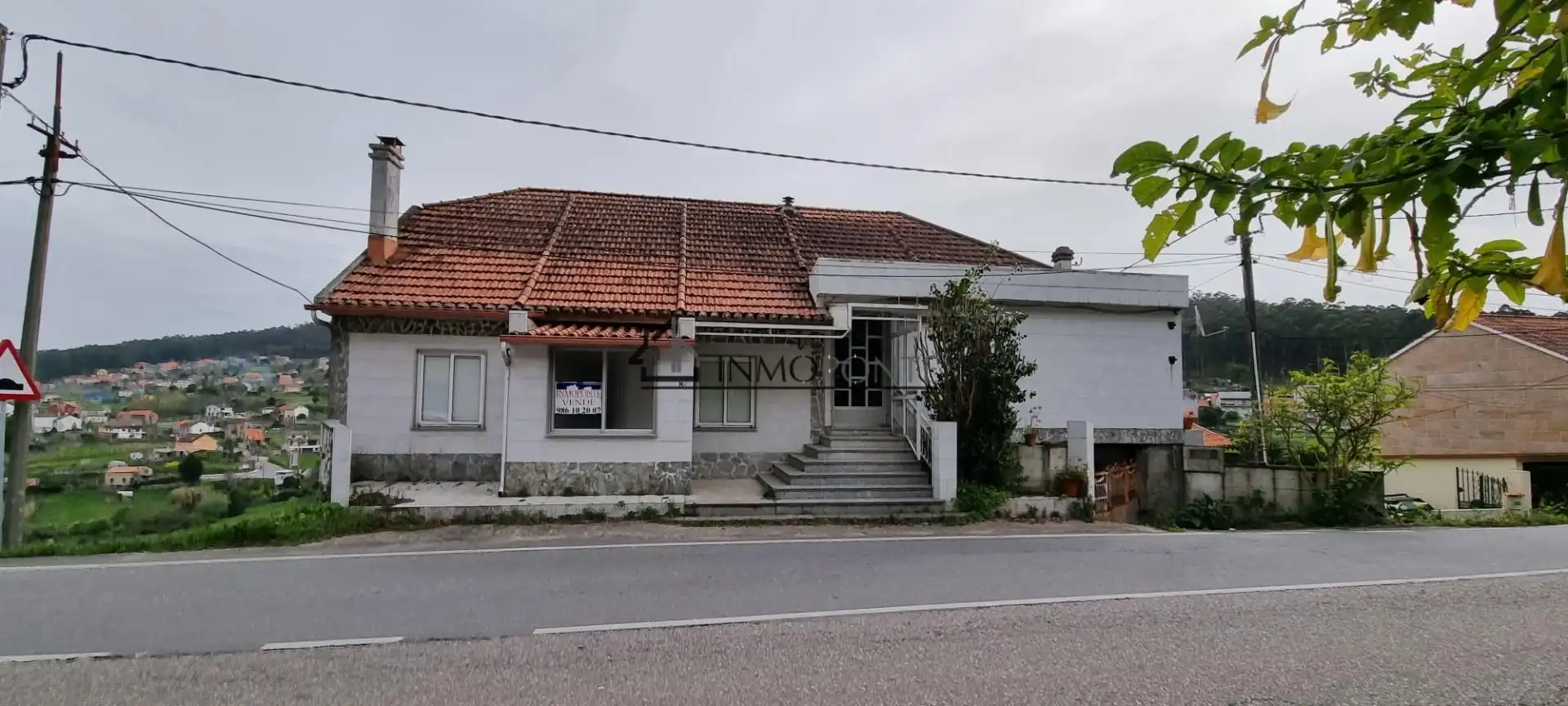 Vista exterior de Casa o chalet en venta en Bueu con Calefacción, Trastero y Amueblado