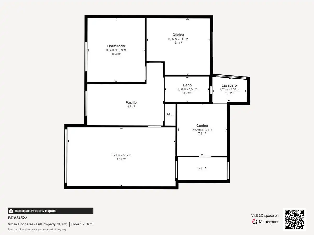 Wohnung zum Verkauf in Barberà del Vallès mit Heizung