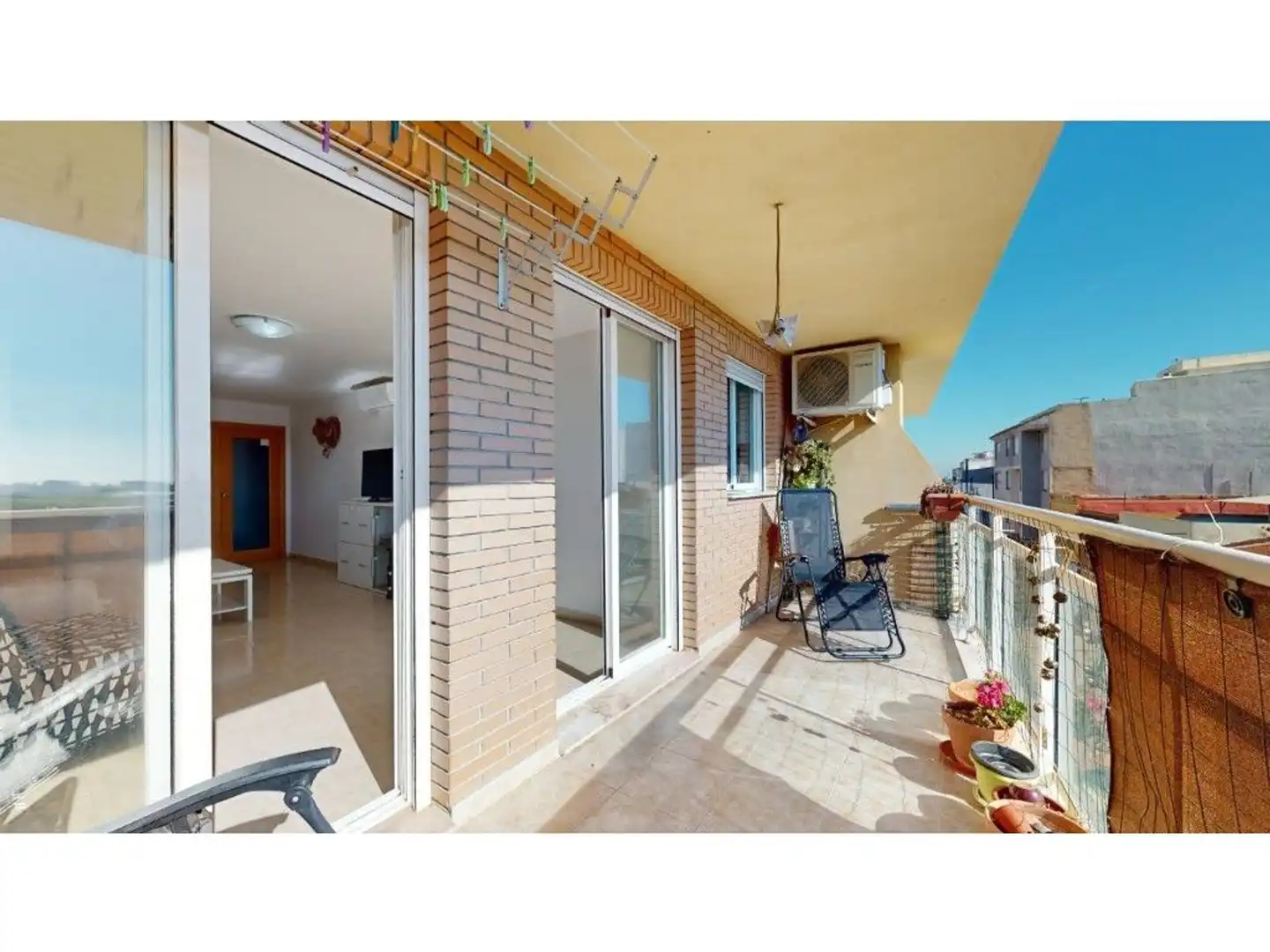 Terraza de Piso en venta en Moncofa con Aire acondicionado y Balcón