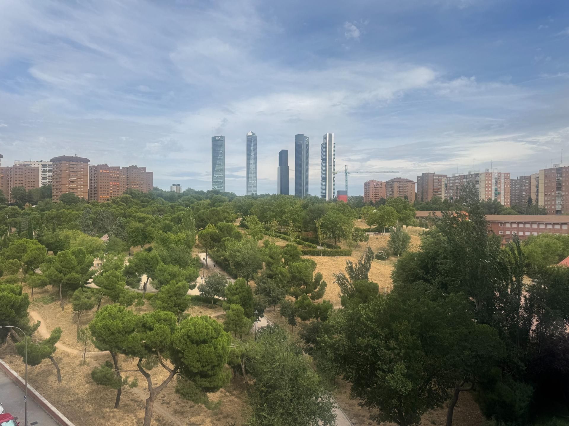 Exterior view of Flat to rent in  Madrid Capital  with Air Conditioner, Heating and Terrace