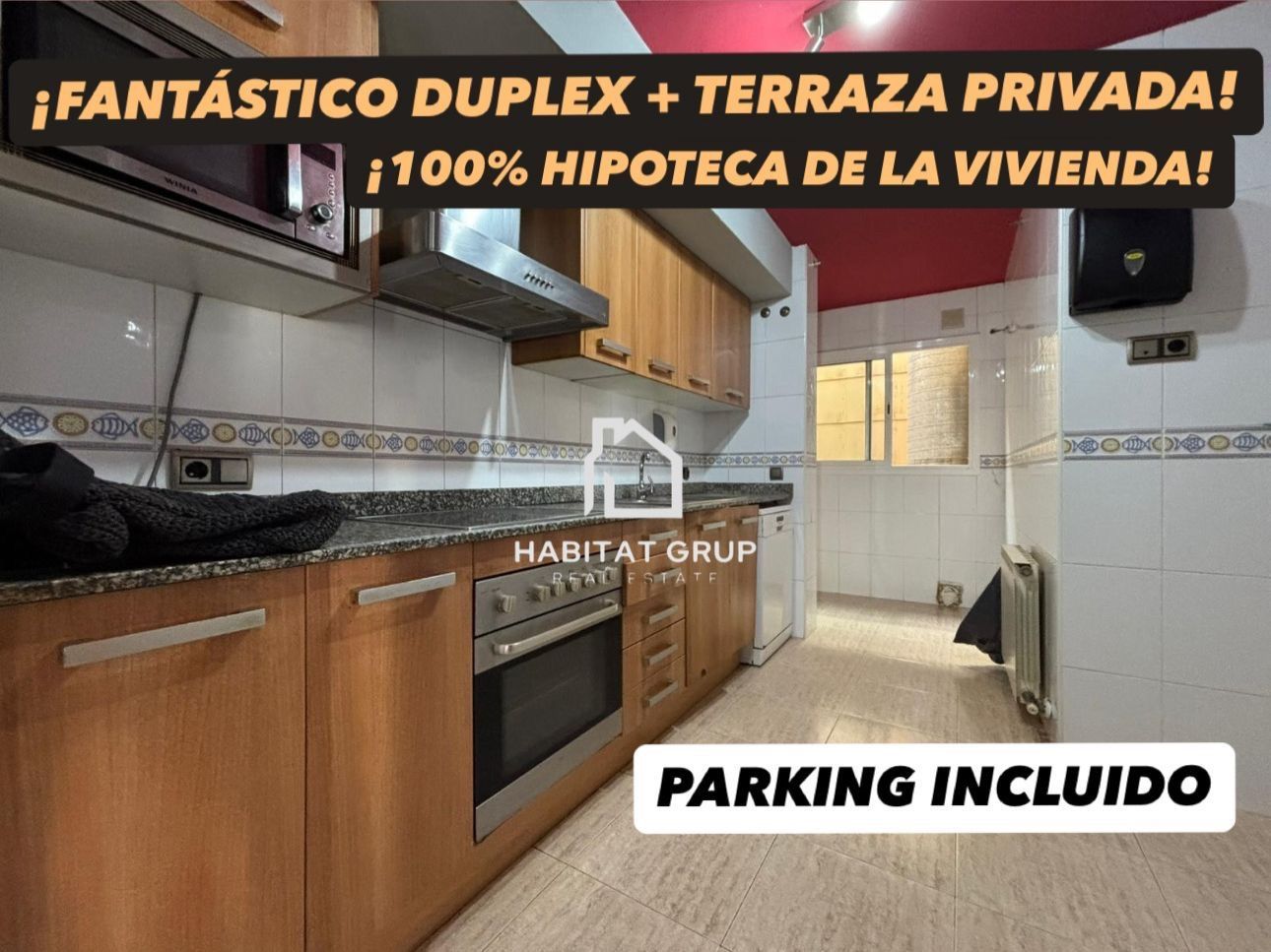 Aparcament de Dúplex en venda en Salt amb Calefacció, Terrassa i Traster