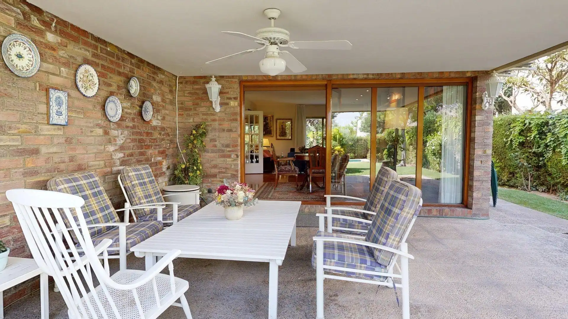 Terraza de Casa o chalet en venta en Zaragoza con Aire acondicionado, Calefacción y Jardín privado