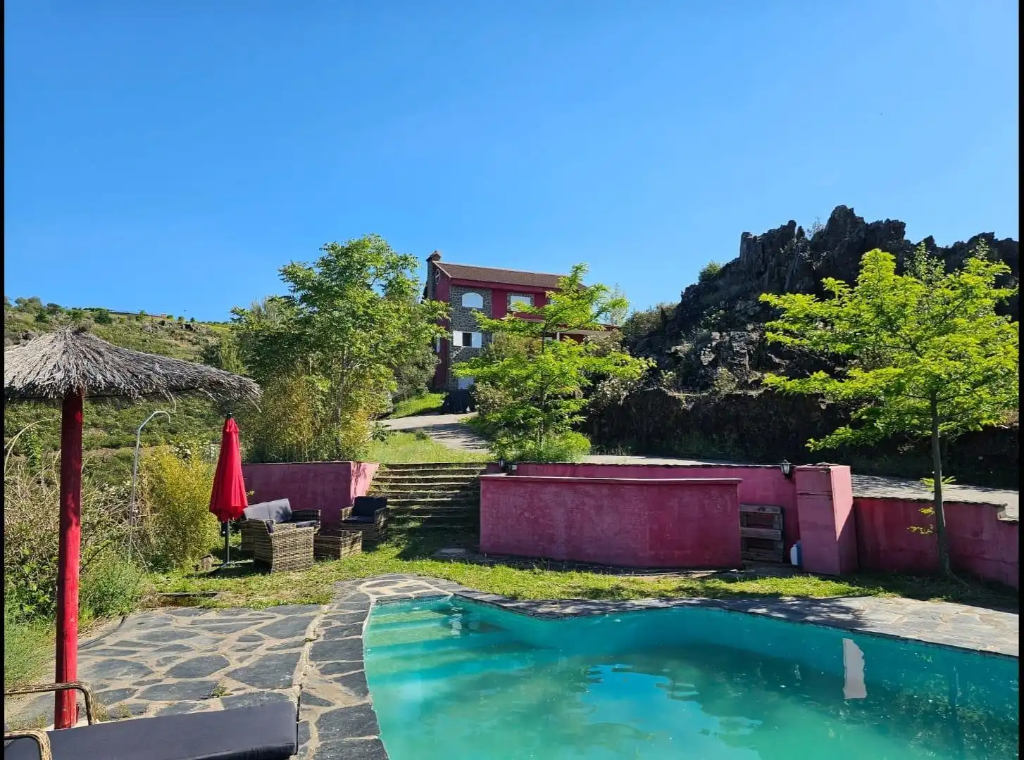 Swimming pool of Houses for sale in Torremocha de Jarama  with Heating, Private garden and Terrace