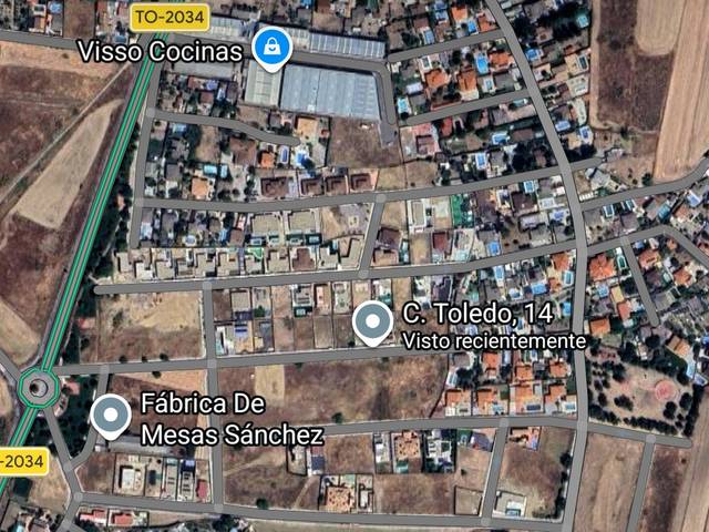 Terreno residencial en Venta en Calle Toledo en El Viso de San Juan