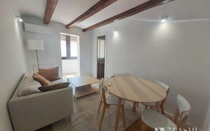 Sala d'estar de Pis de lloguer en  Barcelona Capital amb Aire condicionat