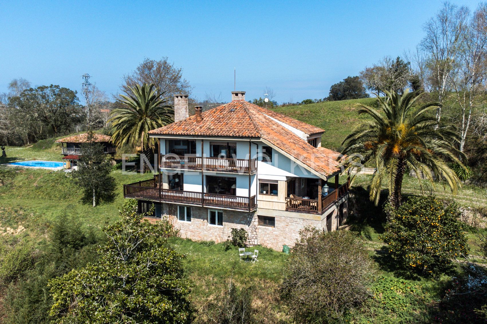 Exterior view of Country house for sale in Ribadesella  with Air Conditioner, Heating and Private garden