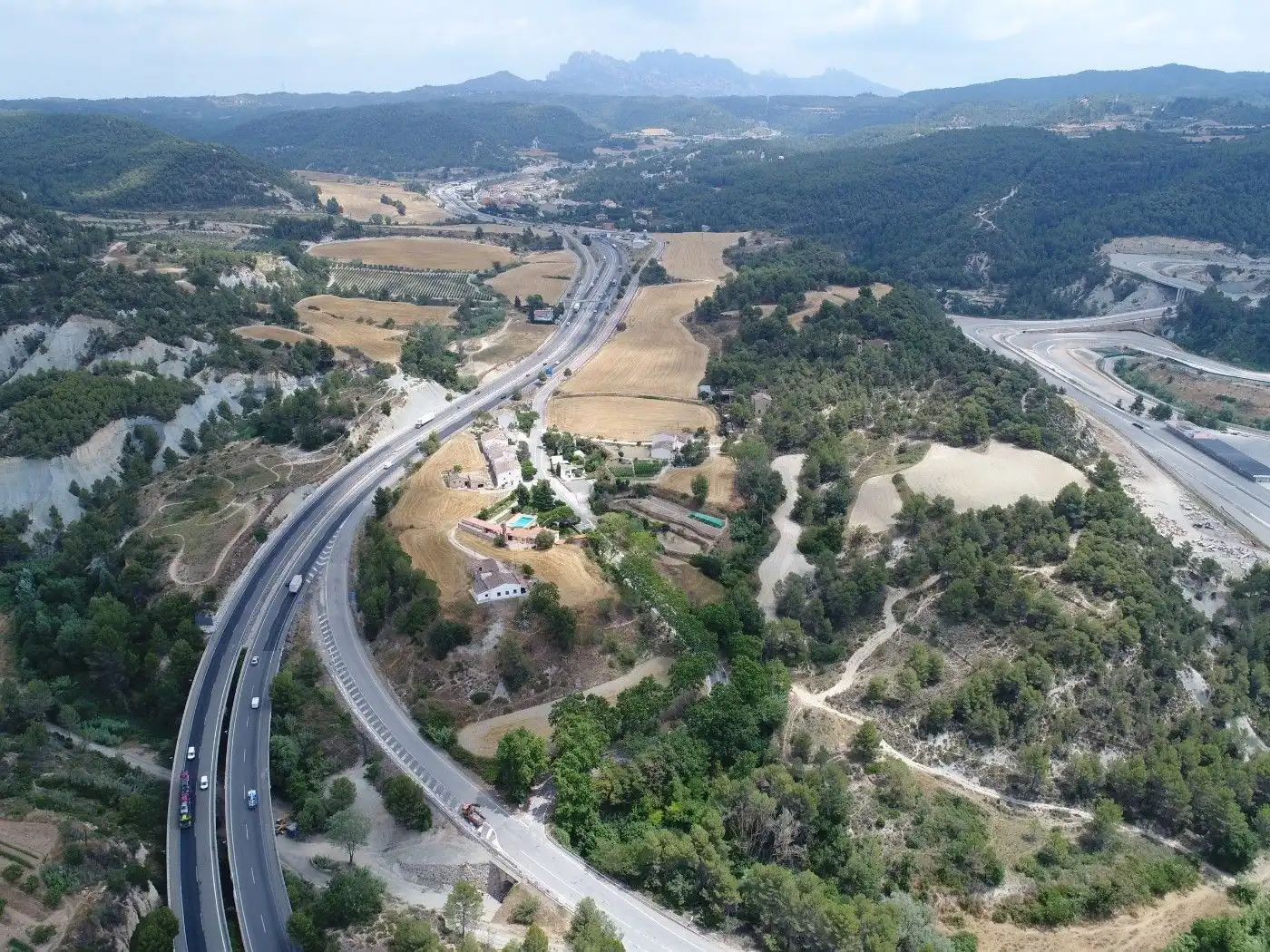 Exterior view of Industrial land for sale in Castellolí