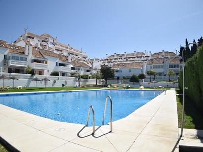 Exterior view of Planta baja for sale in Mijas  with Air Conditioner and Terrace