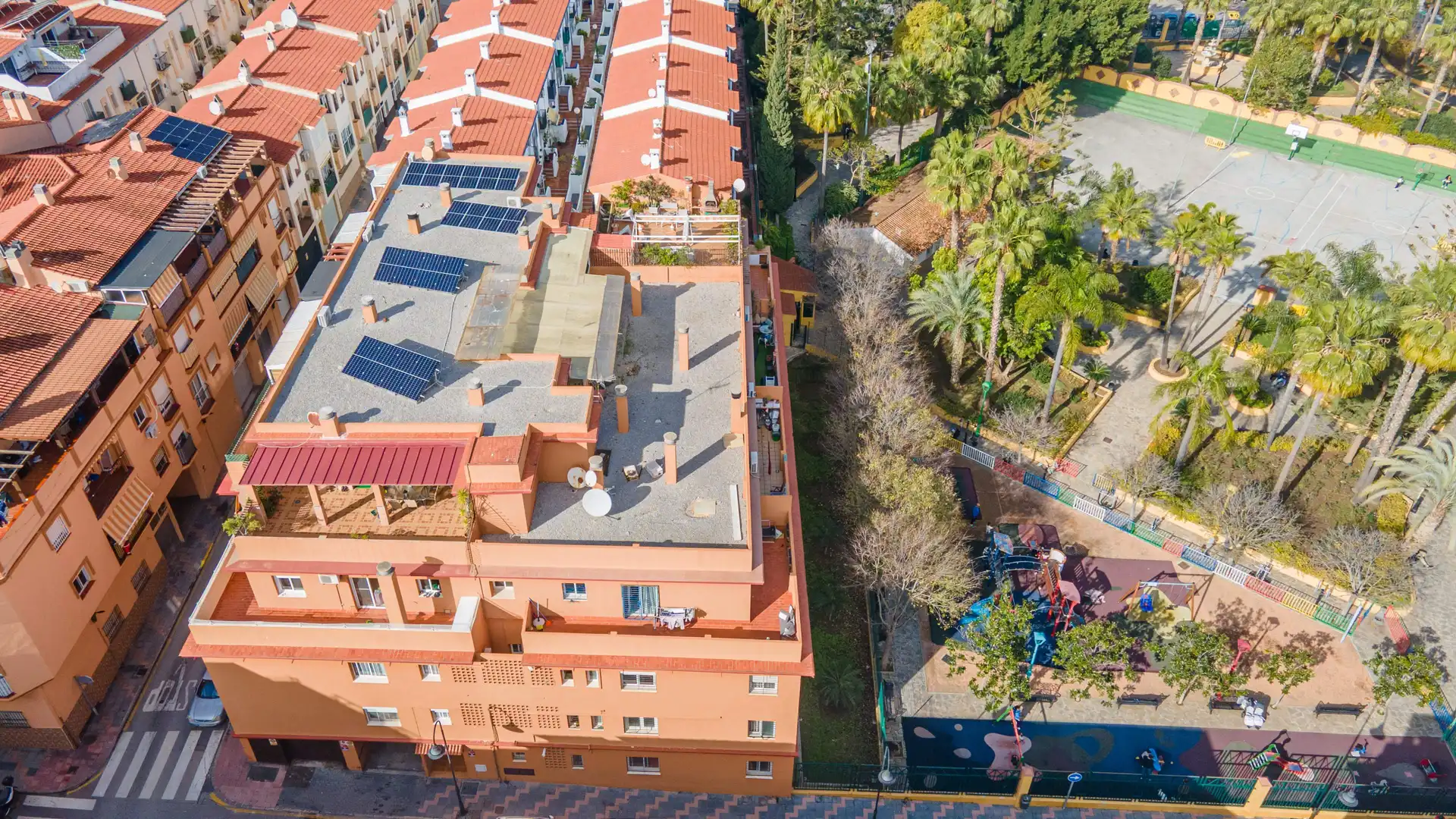 Vista exterior de Piso en venta en Mijas con Amueblado