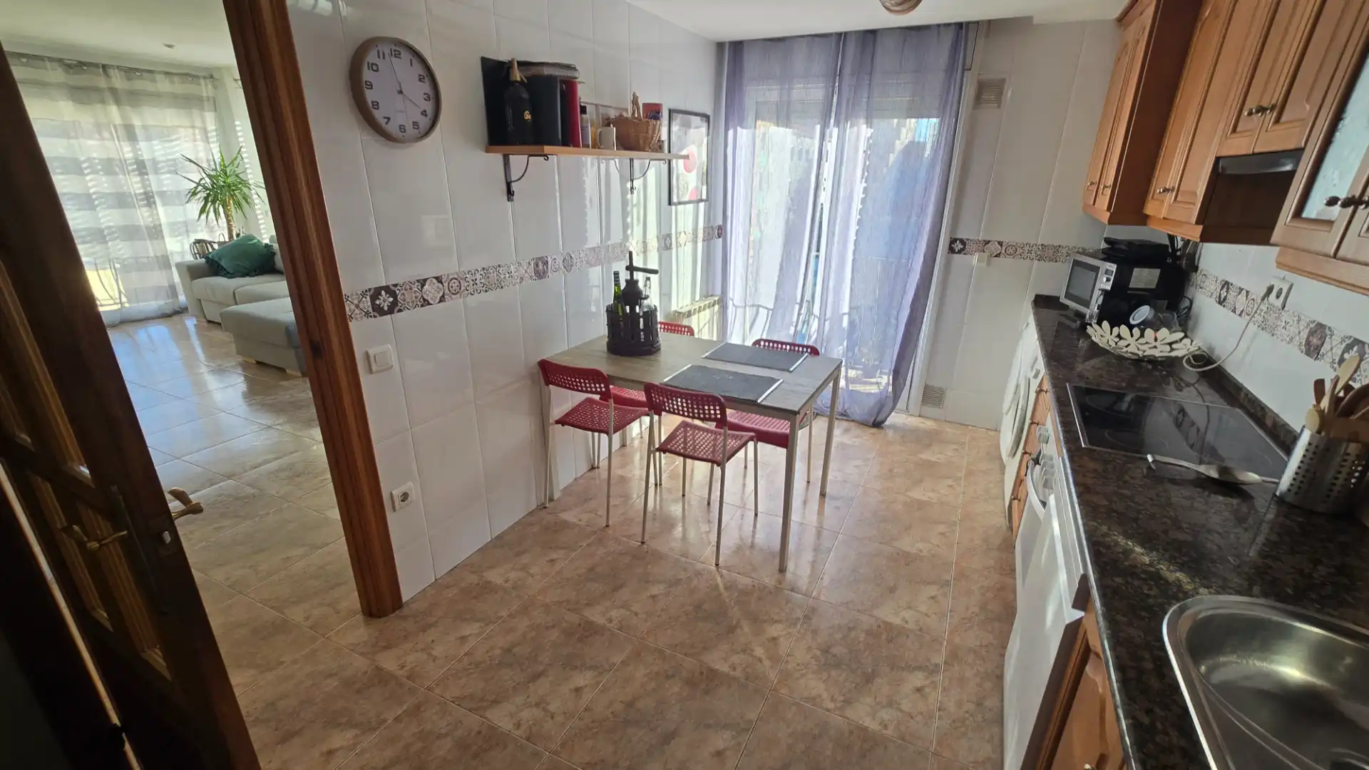 Cocina de Dúplex en venta en Rubí con Aire acondicionado, Calefacción y Parquet