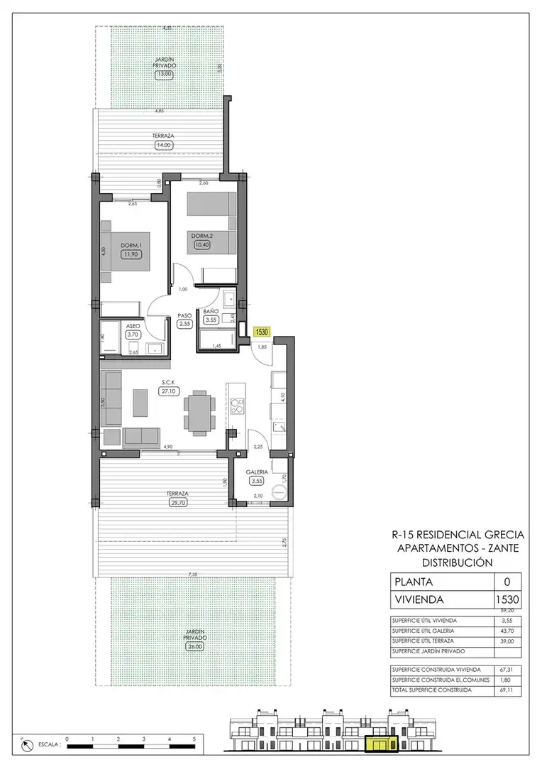 Appartement avec terrasse à vendre à Algorfa, imagen 36