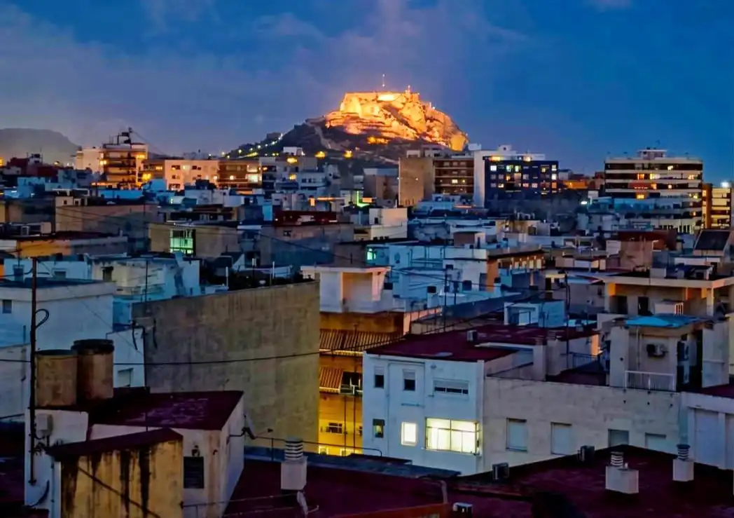Exterior view of Flat for sale in Alicante / Alacant  with Air Conditioner, Parquet flooring and Furnished