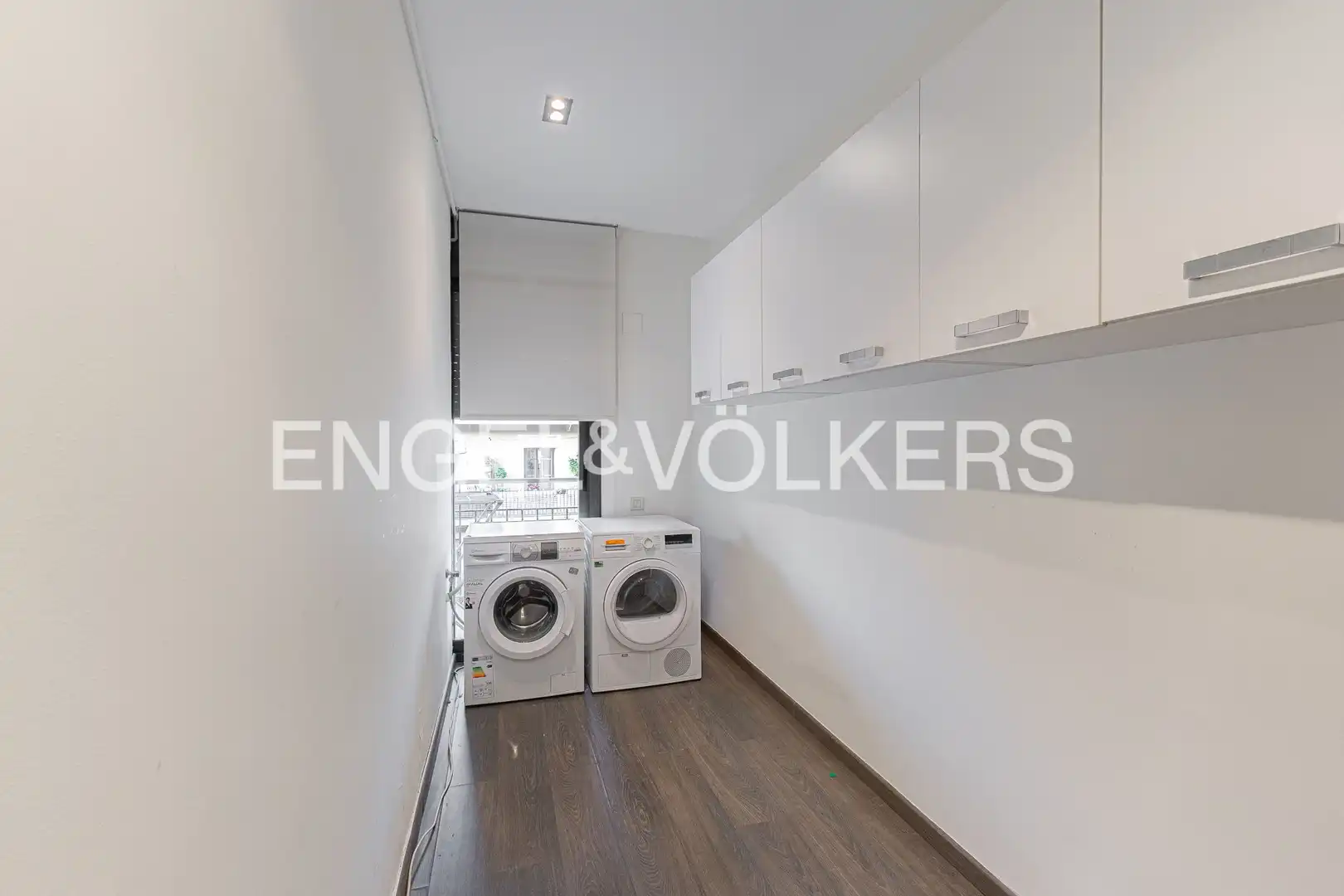 Cocina de Piso de alquiler en Barcelona con Aire acondicionado, Calefacción y Parquet