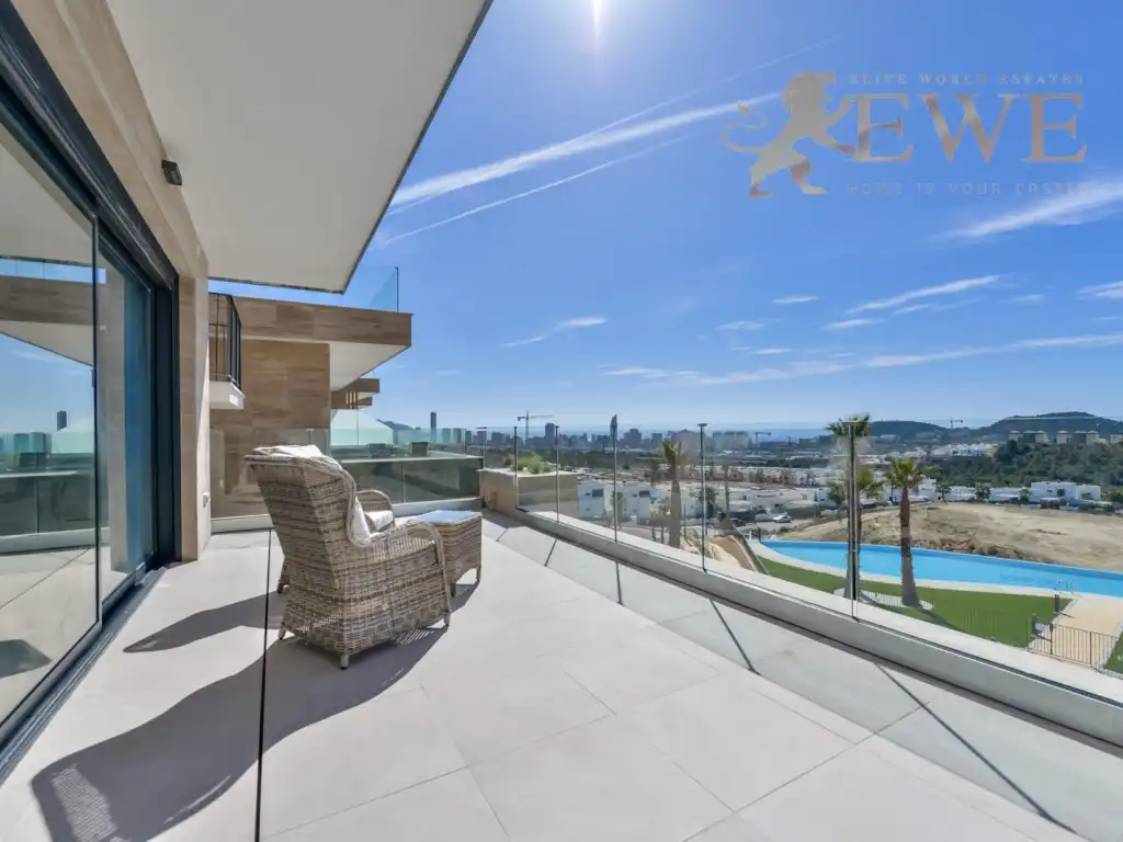 Apartamento con terraza en venta en Balcón de Finestrat - Terra Marina, imagen 19