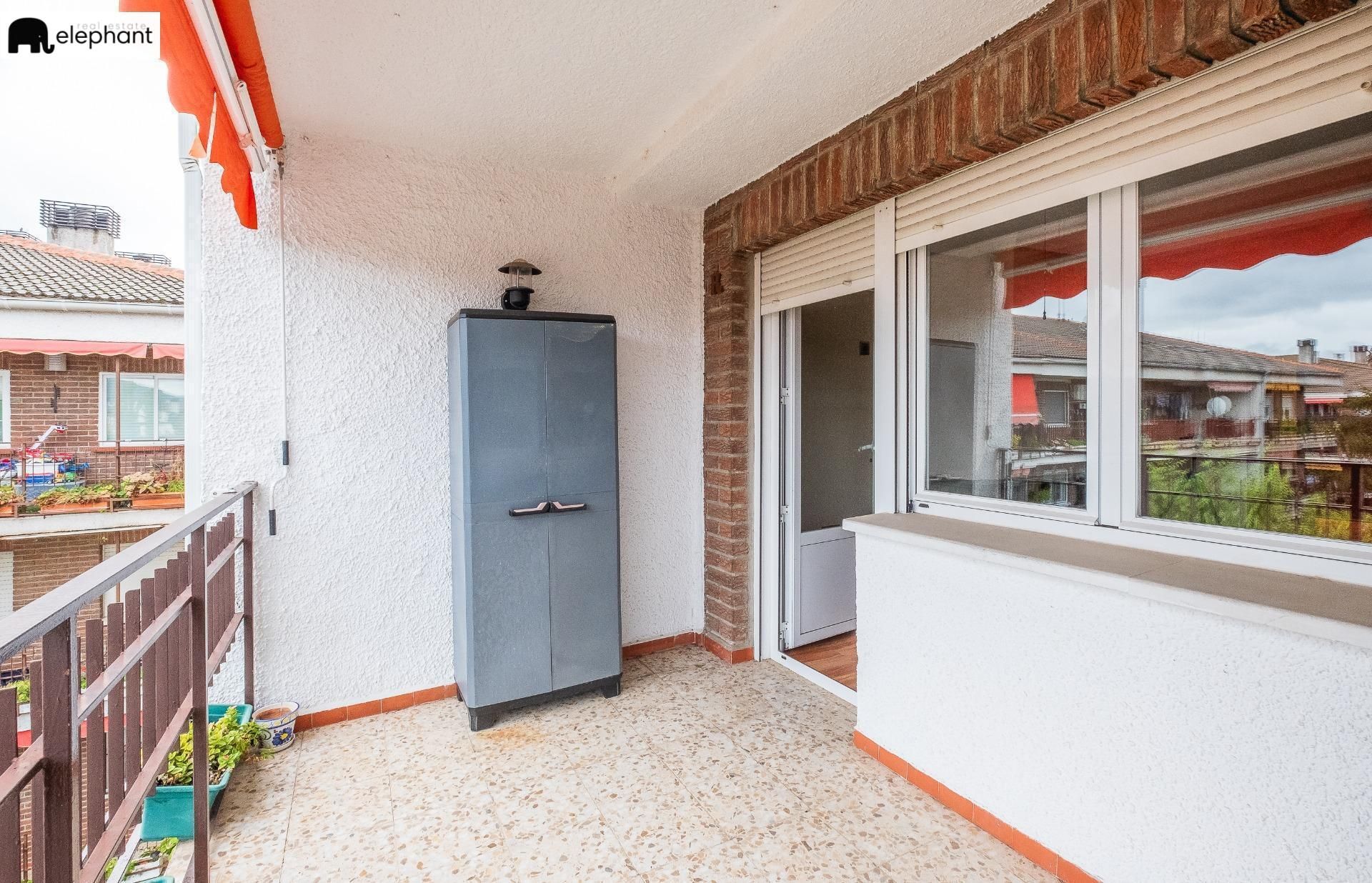 Balcony of Flat for sale in Collado Villalba  with Air Conditioner, Heating and Private garden