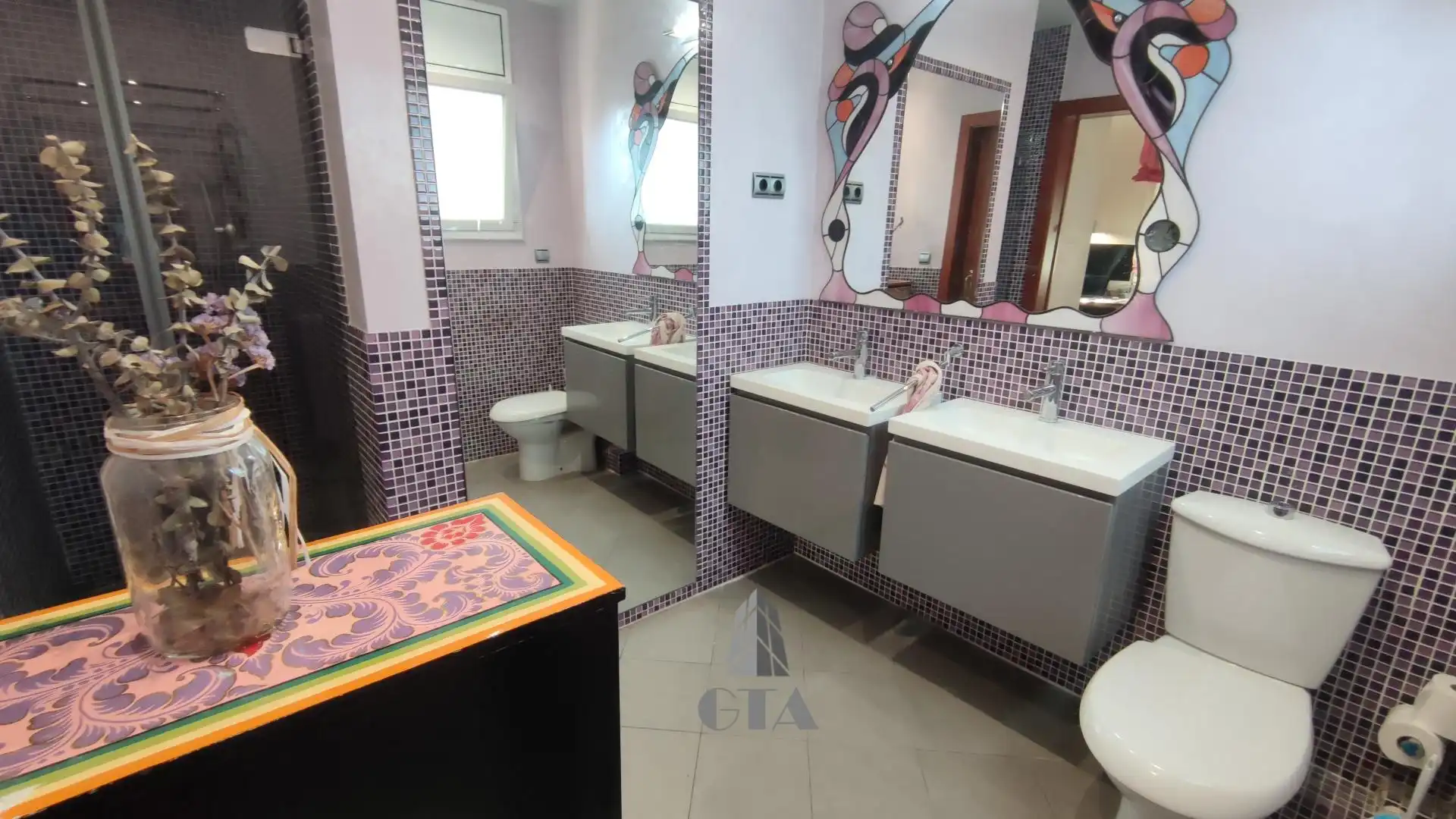 Bathroom of Houses for sale in Sant Cugat del Vallès  with Heating, Private garden and Terrace